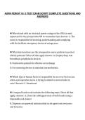 AORN PERIOP 101 3 TEST EXAM SCRIPT COMPLETE QUESTIONS AND&NewLine;ANSWERS