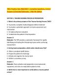 TNCC Practice Test 2026&sol;2027 &vert; Complete Questions&comma; Correct &NewLine;Answers & Detailed Rationales &vert; ENA 9th Edition 