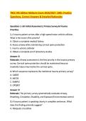 TNCC 9th Edition Midterm Exam 2026&sol;2027 &vert;300&plus; Practice &NewLine;Questions&comma; Correct Answers & Detailed Rationales 