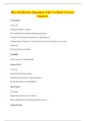 Bio 110 Review Question with Verified Correct&NewLine;Answers