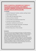 BIOD 171 ESSENTIAL MICROBIOLOGY MODULE 2 &NewLine;EXAM PORTAGE QUESTIONS AND CORRECT &NewLine;ANSWERS &lpar;VERIFIED ANSWERS&rpar; PLUS RATIONALES &NewLine;2026 Q&A &vert; INSTANT DOWNLOAD PDF&period; 