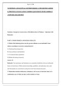 NUTRITION&colon; CONCEPTS & CONTROVERSIES&comma; 15TH EDITION &lpar;SIZER &NewLine;& WHITNEY&rpar; EXAM LATEST VERSION QUESTIONS WITH CORRECT &NewLine;ANSWERS 2026 EDITION 