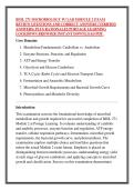 BIOL 271 MICROBIOLOGY W&sol; LAB MODULE 2 EXAM &NewLine;REVIEW QUESTIONS AND CORRECT ANSWERS &lpar;VERIFIED &NewLine;ANSWERS&rpar; PLUS RATIONALES PORTAGE LEARNING &NewLine;LOCKDOWN BROWSER INSTANT DOWNLOAD PDF&period;
