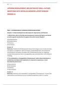 LIFESPAN DEVELOPMENT&comma; 3RD EDITION BY TARA L&period; KUTHER &NewLine;QUESTIONS WITH DETAILED ANSWERS LATEST VERSION &NewLine;GRADED A&plus;