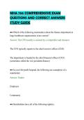 MHA 706 COMPLETE EXAMINATION TEST&NewLine;QUESTIONS WITH VERIFIED SOLUTIONS