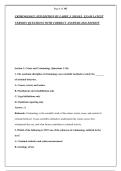 CRIMINOLOGY&comma; 8TH EDITION BY LARRY J&period; SIEGEL  EXAM LATEST &NewLine;VERSION QUESTIONS WITH CORRECT ANSWERS 2026 EDITION 