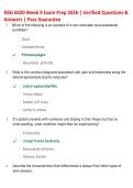 NSG 6020 Week 9 Exam Prep 2026 &vert; Questions and Answers &vert; Exam Review Study Guide