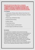 HESI PN EXIT EXAM PRACTICAL NURSING &NewLine;COMPREHENSIVE LICENSURE QUESTIONS AND &NewLine;CORRECT ANSWERS &lpar;VERIFIED ANSWERS&rpar; PLUS &NewLine;RATIONALES 2026&sol;2027 &vert; INSTANT DOWNLOAD PDF