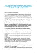 NSG 5442 Final Exam Nursing Actual Exam 2026&sol;2027 &vert; Complete Exam-Style Questions with Detailed Rationales &vert; Graded A&plus; Verified &ndash; Pass Guaranteed