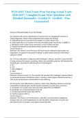 NUR-641E Final Exam Prep Nursing Actual Exam 2026&sol;2027 &vert; Complete Exam-Style Questions with Detailed Rationales &vert; Graded A&plus; Verified &ndash; Pass Guaranteed
