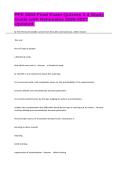PPE 3003 Final Exam Quizzes 1-4 Study Guide with Rationales 2026-2027 Updated&period;&NewLine;&NewLine;