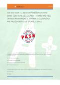 NUR 6001 Exam 1&ndash;3 Advanced Health Assessment &NewLine;EXAM&ndash; QUESTIONS AND ANSWERS &vert; VERIFIED AND WELL &NewLine;DETAILED ANSWERS &vert; PLUS RATIONALES &vert; DOWNLOAD &NewLine;AND PASS &vert; LATEST EXAM UPDATE 2026&sol;2027 