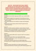 MHA 708 &mdash; HEALTHCARE POLICY EXAM C NEWEST  &NewLine;2026&sol;2027 ACTUAL EXAM QUESTIONS AND VERIFIED  &NewLine;CORRECT ANSWERS WITH RATIONALES&vert; ALREADY GRADED A&plus; &vert; &NewLine;MASTER OF HEALTH ADMINISTRATION &lpar;MHA&rpar; PROGRAM LATEST &NewLine;UPDATE &vert; BRAND NEW EXAM &lpar;LOUISIANA STATE UNIVERSITY 