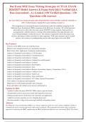 BAR EXAM MEE ESSAY WRITING STRATEGIES ACTUAL EXAM 2026 2027 MODEL ANSWERS & EXAM-STYLE Q&A