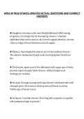 APEA 3P HIGH STAKES UPDATED ACTUAL QUESTIONS AND CORRECT&NewLine;ANSWERS
