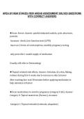 APEA 3P HIGH STAKES VIEW AHEAD ASSESSMENT SOLVED QUESTIONS&NewLine;WITH CORRECT ANSWERS
