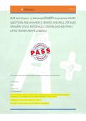 NUR 6001 Exam 1&ndash;3 Advanced Health Assessment EXAM  &NewLine;QUESTIONS AND ANSWERS &vert; VERIFIED AND WELL DETAILED &NewLine;ANSWERS &vert; PLUS RATIONALES &vert; DOWNLOAD AND PASS &vert; &NewLine;LATEST EXAM UPDATE 2026&sol;2027 