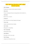 MKT 100 Exam Questions with Verified&NewLine;Correct Answers