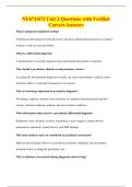 NU671&sol;672 Unit 2 Questions with Verified&NewLine;Correct Answers