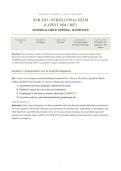 NUR 2513 Maternal Child Nursing Final Exam 2026&sol;2027 &vert; Rasmussen &vert; Complete Solutions &vert; Pass Guaranteed&NewLine;&NewLine;&NewLine;