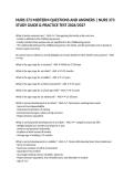 NURS 373 MIDTERM QUESTIONS AND ANSWERS &vert; NURS 373 STUDY GUIDE & PRACTICE TEST 2026&sol;2027