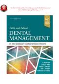 TEST BANK For Little and Falace's Dental Management of the Medically Compromised Patient&comma; 10th Edition by Craig Miller&comma; Verified Chapters 1 - 30&comma; Complete Newest Version