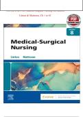 Test Bank for Medical-Surgical Nursing 8th Edition by Adrianne Dill Linton & Mary Ann Matteson 2026&sol;2027 Latest Update &vert; Verified Questions & Answers with Rationales &vert; Complete Chapter Test Bank &vert; NCLEX-PN Exam Prep Guide A&plus;