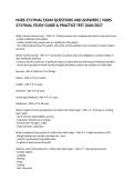 NURS 373 FINAL EXAM QUESTIONS AND ANSWERS &vert; NURS 373 FINAL STUDY GUIDE & PRACTICE TEST 2026&sol;2027