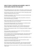 NURS 373 EXAM 2 QUESTIONS AND ANSWERS &vert; NURS 373 STUDY GUIDE & PRACTICE TEST 2026&sol;2027
