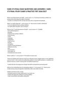 NURS 373 FINAL EXAM QUESTIONS AND ANSWERS &vert; NURS 373 FINAL STUDY GUIDE & PRACTICE TEST 2026&sol;2027