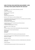 NURS 3730 FINAL EXAM QUESTIONS AND ANSWERS &vert; NURS 3730 FINAL STUDY GUIDE & PRACTICE TEST 2026&sol;2027