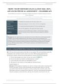  Bundle 2026&sol;2027 &vert; Chamberlain Advanced Physical Assessment &vert; Verified Q&A