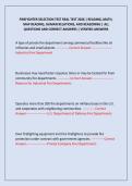 FIREFIGHTER SELECTION TEST REAL TEST 2026 &vert; READING&comma; MATH&comma; MAP READING&comma; HUMAN RELATIONS&comma; AND REASONING &vert; ALL QUESTIONS AND CORRECT ANSWERS &vert; VERIFIED ANSWERS