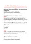 NSG 4700 Exam 2 V1 &vert; NSG 4700 Leadership & Management in &NewLine;Nursing Practice &vert; Actual Q&A with Rationale &lpar;NSG4700 Exam 2&rpar; &vert; &NewLine;Galen 