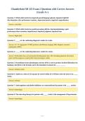 Chamberlain NR 325 Exam 2 Questions with Correct Answers&NewLine;&lpar;Grade A&plus;&rpar;
