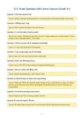 CLC Exam Questions with Correct Answers &lpar;Grade A&plus;&rpar;