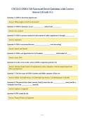 CM 2215 OSHA 510 Narrowed Down Questions with Correct&NewLine;Answers &lpar;Grade A&plus;&rpar;