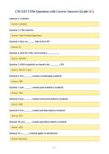 CM 2215 CFRs Questions with Correct Answers &lpar;Grade A&plus;&rpar;