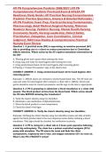 ATI PN Comprehensive Predictor 2026&sol;2027 &vert; ATI PN Comprehensive Predictor Proctored Exam & NCLEX-PN Readiness Study Guide &vert; ATI Practical Nursing Comprehensive Predictor Practice Questions&comma; Answers & Detailed Rationales &vert; ATI PN Predictor Exam Prep&comma; Pract