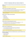 CM 4211 1-4 Questions with Correct Answers &lpar;Grade A&plus;&rpar;