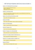 CNIT 242 Exam &num;3 Questions with Correct Answers &lpar;Grade A&plus;&rpar;