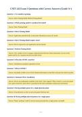 CNIT 242 Exam 3 Questions with Correct Answers &lpar;Grade A&plus;&rpar;