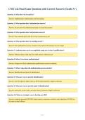 CNIT 242 Final Exam Questions with Correct Answers &lpar;Grade A&plus;&rpar;