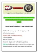 FDNY S12 & S13 Standpipe and Sprinkler Systems Certification Exam PDF &ndash; 250 Advanced Practice Questions with Answers & Detailed Rationales