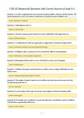CSD 315 Homework Questions with Correct Answers &lpar;Grade A&plus;&rpar;