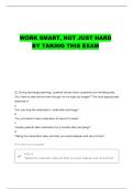 NSG 350 MENTAL HEALTH WEEK 5 QUESTIONS AND CORRECT ANSWERS
