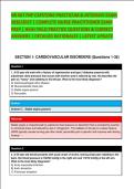 NR 667 FNP CAPSTONE PRACTICUM & INTENSIVE EXAM &NewLine;2026&sol;2027 &vert; COMPLETE NURSE PRACTITIONER EXAM &NewLine;PREP &vert; HIGH-YIELD PRACTICE QUESTIONS & CORRECT &NewLine;ANSWERS &vert; DETAILED RATIONALES &vert; LATEST UPDATE