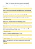 CSD 315 Questions with Correct Answers &lpar;Grade A&plus;&rpar;