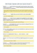 CSD 315 Quiz 1 Questions with Correct Answers &lpar;Grade A&plus;&rpar;