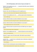 CSE 230 Questions with Correct Answers &lpar;Grade A&plus;&rpar;